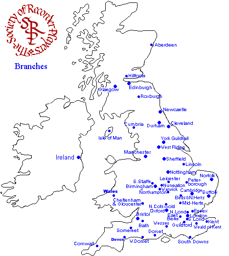 Clickable Map of Branches