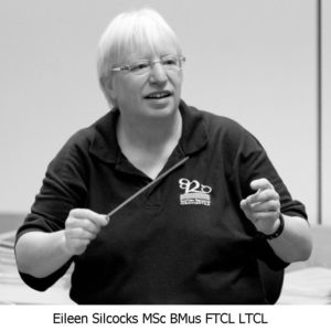 Eileen Silcocks conducting