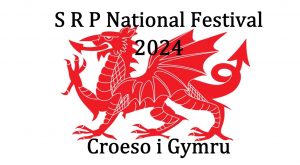 Image of Welsh red dragon with National Festival 2024 heading